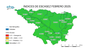 Informe índices de sequía a 28 de febrero de 2025